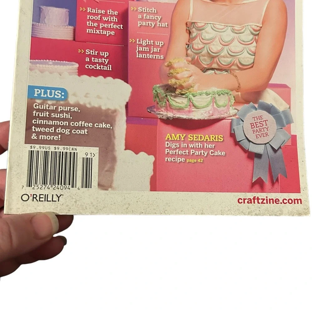 Craft Magazine Vol 10 2009 21 Party Projects DIY Handmade Amy Sedaris Cover